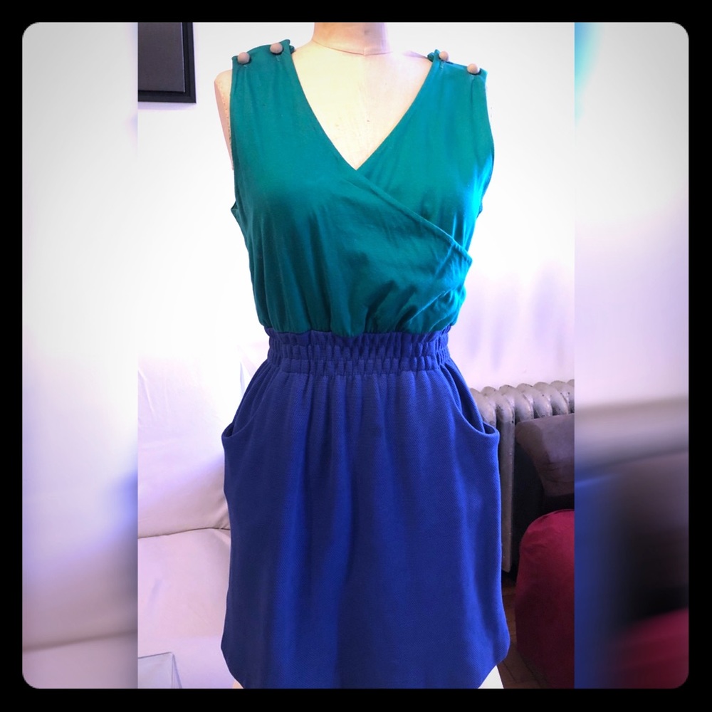 Color block dress